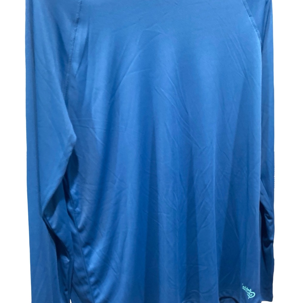 Reel Life Blue Long Sleeve Shirt NWOT - Picture 3 of 4